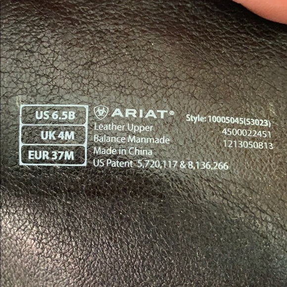 Classic Ariat Leather Boots, size 6.5 - Picture 7 of 7